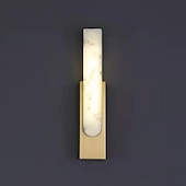 cheap Indoor Wall Lights-Marble Wall Lamp Bedroom Bedside Lamp Nordic Living Room Stair Aisle Lamp Minimalist Hotel Home Stay Lamp