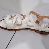 voordelige Platte Sandalen-Dames sandalen met bandjes in meerdere kleuren – casual open sandalen met studs, perfect voor de zomer en voor dagelijks gebruik