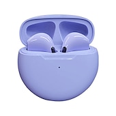 זול אוזניות אלחוטיות אמיתיות TWS-PRO6 אוזניות אלחוטיות באוזן Bluetooth 5.1 סטריאו עם תיבת טעינה בקרת מגע חכמה ל Apple Samsung Huawei Xiaomi MI זומבה שימוש יומיומי לטייל טלפון נייד