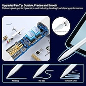 preiswerte Stylus-Stifte-Universal Stylus Stifte für Apple Samsung Huawei Touchscreens wiederaufladbarer digitaler stilvoller Kugelschreiber Universal für iPhone/iPad Pro/Mini/Air/Android und die meisten kapazitiven