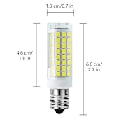Χαμηλού Κόστους LED Bi-pin Λάμπες-6 τεμ. led λαμπτήρας g9 λάμπα bi pin 10w ac220v e14 102 led φωτιστικό οροφής πολυέλαιος σποτ 100w ισοδύναμο αλογόνου ζεστό ψυχρό λευκό