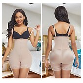 cheap Shapewear-Shapewear for Women Seamless Firm Triple Control Faja Plus Size Thigh Slimmer Tummy Control Body Shaper