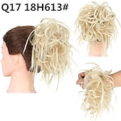 abordables Queue-de-cheval-Cordon Queue-de-cheval Classique / Homme / Faciliter l&#039;habillage Cheveux Synthétiques Pièce de cheveux Extension des cheveux Boucle lâche / Ondulation Naturelle 8 pouces Fête / Soirée / Usage