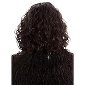 snow king peruk kort svart lockigt cosplay peruk för män cosplay herr halloween peruker billiga Filmkaraktär peruker-snow king peruk kort svart lockigt cosplay peruk för män cosplay herr halloween peruker