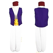 abordables Déguisements pour hommes-Aladdin et la lampe magique Prince Aladdin Costume Cosplay de Film for Homme Adulte Carnaval Mascarade Enterrement de Vie de Jeune Fille