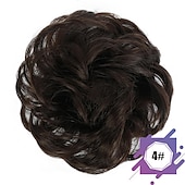 economico Chignon-commercio all&#039;ingrosso della fabbrica fornitura di commercio estero soffici capelli anello parrucca testa a sfera testa corda fibra chimica anello dei capelli parrucca anello dei capelli