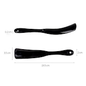 cheap Shoe Trees &amp; Stretchers-Durable Plastic Shoe Horn – Ergonomic Long Handle Design for Easy Slip-On, Portable Shoe Helper for Men, Women, Seniors, and Kids – Ideal for Home, Travel, and Daily Use