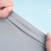 levne Pánská trička pro volný čas-Pánské Tričko Košile odvádějící vlhkost Krátký rukáv Tričkový Jaro léto Bez vzoru Módní Designové Na běžné nošení ulice Dovolená Plážové Černá Bílá Dusty modrá Top tričko pro muže