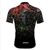 abordables Maillots Hombre-Hombre Maillot de Ciclismo Graphic Peces Gracioso Manga Corta Bicicleta Maillot Camiseta con 3 bolsillos traseros MTB Bicicleta Montaña Ciclismo Carretera Secado rápido Suave Bandas Reflectantes