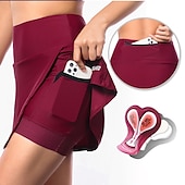 economico Pantaloni, pantaloncini e gonne da donna-Arsuxeo Per donna Gonna da ciclismo Pantaloncini imbottiti da ciclismo Bicicletta Gonne Pantaloncini imbottiti di protezione Adattabile Ciclismo da montagna Cicismo su strada Gli sport Pad 3D