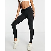 tanie Legginsy i legginsy do jogi-Damskie Spodnie do jogi Bez szwów Podnoszenie pośladków Wyszczuplenie brzucha Wysoka talia Trening w siłowni Bieganie Zdatność Legginsy 3/4 Doły Jednokolorowe Ciemnoszary Czarny Biały Spandeks Jesień