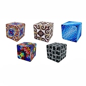 cheap Novelty Toys-Variety Changeable Magnetic Magic Cube Anti Stress 3D Office Hand Flip Puzzle Stress Reliever Autism Collection Kids Fidget Toys for Christmas Gifts