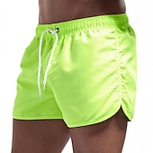 abordables Shorts de Bain pour Hommes-Homme Surf Boardshort short de bain Short de bain Taille elastique Séchage rapide Baignade Bleu Ciel Noir