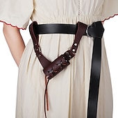 abordables Accessoires et plus-Rétro Vintage Punk &amp; Gothique Médiéval Costume de cosplay Fourreau Porte-Épée Guerrier Chevalier Viking Homme Femmes Celtique Pirate Fantaisie Performance Soirée Scène Adulte Plus d&#039;accessoires