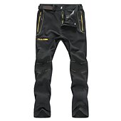 billiga aktiva byxor för män-Herr Vandringsbyxor Arbetsbyxor Sommar Utomhus Vindtät Andningsfunktion Vattenavvisande Snabb tork Byxa Underdelar Svart Mörkgrå Jakt Fiske Klättring L XL 2XL 3XL 4XL / Ficka med blixtlås