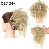 abordables Chignons-ébouriffé chignon désordonné chignon postiche extension de cheveux queue de cheval avec élastique élastique chignon queue de cheval postiche extensions de cheveux synthétiques chouchous queue de
