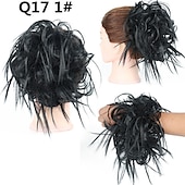 abordables Queue-de-cheval-Cordon Queue-de-cheval Classique / Homme / Faciliter l&#039;habillage Cheveux Synthétiques Pièce de cheveux Extension des cheveux Boucle lâche / Ondulation Naturelle 8 pouces Fête / Soirée / Usage