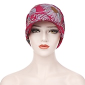 levne Klobouky-dámský potisk čepice čepice dámské podzimní zima bavlněné baseballové čepice culík vintage teplý turban čepice kšiltovky čepice