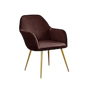 cheap Armchair Cover &amp; Armless Chair Cover-Wingback Chair Cover Velvet Grey Sofa Chair Slipcover For Bar Coffe Patio Garden Washable Removable Party Home Hotel