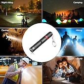 olcso Elemlámpák-ultra kicsi led zseblámpa prémium xpe lámpagyöngyökkel ip67 vízálló toll lámpa hordozható lámpa vészhelyzeti szabadtéri kempingezéshez