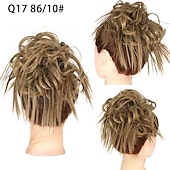 abordables Chignons-ébouriffé chignon désordonné chignon postiche extension de cheveux queue de cheval avec élastique élastique chignon queue de cheval postiche extensions de cheveux synthétiques chouchous queue de