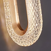 economico Luci da parete-Applique Da Parete A Led In Cristallo Da Interno Moderno Semplice E Creativo Personalizzato Ristorante Lampada Da Soffitto A Testa Singola Camera Piccole Luci A Sospensione