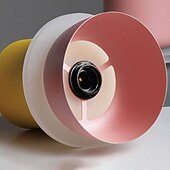 رخيصةأون تصميم الأسطوانة-18.5 سنتيمتر تصميم واحد جزيرة تصميم قلادة ضوء معدن مطلي التشطيبات الطراز الشمالي الحديث 85-265 فولت