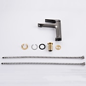 economico Rubinetti per lavandino bagno-miscelatore lavabo bagno - classico nichel spazzolato / elettrodeposto / finiture verniciate rubinetti monocomando monocomando vasca da bagno centroset