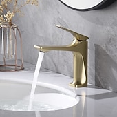 economico Rubinetti per lavandino bagno-miscelatore lavabo bagno - classico nichel spazzolato / elettrodeposto / finiture verniciate rubinetti monocomando monocomando vasca da bagno centroset