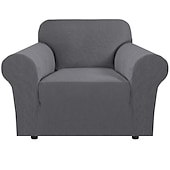 baratos Tampa da poltrona e capa de cadeira sem braço-Multifit elastano jacquard sofá slipcover antiderrapante fácil cuidado pet scratch guard t-almofada, protetor de móveis elegante para casa