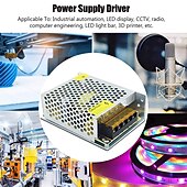 tanie Zasilanie-Konwerter przełącznika 110v/240v ac na dc dc12v 2a-30a 24w-360w zasilacz uniwersalny transformator napięcia stabilizowanego sterownik adaptera odpowiedni do listwa świetlna led system bezpieczeństwa