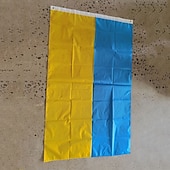 cheap Mr &amp; Mrs Wedding-Ukraine Flag 90*150cm Flag Ukraine Background Cloth Ukraine Flag