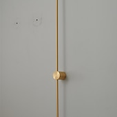 Недорогие Бра-современные настенные светильники в скандинавском стиле для гостиной, спальни, медь