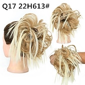 abordables Chignons-ébouriffé chignon désordonné chignon postiche extension de cheveux queue de cheval avec élastique élastique chignon queue de cheval postiche extensions de cheveux synthétiques chouchous queue de