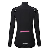 baratos Camisolas femininas-Mulheres Camisa para Ciclismo Côr Sólida Manga Longa Moto Camisa / Roupas Para Esporte Blusas com 3 bolsos traseiros Ciclismo de Montanha Ciclismo de Estrada Secagem Rápida Tiras Refletoras Bolso