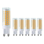 Χαμηλού Κόστους LED Bi-pin Λάμπες-6 τεμ. led λαμπτήρας g9 λάμπα bi pin 10w ac220v e14 102 led φωτιστικό οροφής πολυέλαιος σποτ 100w ισοδύναμο αλογόνου ζεστό ψυχρό λευκό