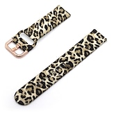 cheap Samsung Watch Bands-Watch Band for Samsung Watch 7/6/5/4 40/44mm, Galaxy Watch 5 Pro 45mm, Galaxy Watch 6/4 Classic 42/46/43/47mm, Watch 3, Active 2, Gear S3 S2 Silicone Replacement  Strap 20mm 22mm Adjustable Floral