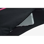 baratos Camisolas femininas-Mulheres Camisa para Ciclismo Côr Sólida Manga Longa Moto Camisa / Roupas Para Esporte Blusas com 3 bolsos traseiros Ciclismo de Montanha Ciclismo de Estrada Secagem Rápida Tiras Refletoras Bolso