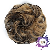 economico Chignon-commercio all&#039;ingrosso della fabbrica fornitura di commercio estero soffici capelli anello parrucca testa a sfera testa corda fibra chimica anello dei capelli parrucca anello dei capelli