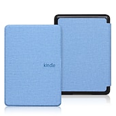 economico Custodie e cover per Kindle-Tavoletta Custodie cover Per Amazon Kindle Paperwhite 6,8&#039;&#039; 11° 2021 Impermeabile Sveglia / Spegnimento automatico intelligente Protettivo per tutto il corpo Tinta unita Tessuto Oxford Plastica