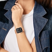 Χαμηλού Κόστους Ζώνες Apple Watch-Μιλανέζικη Πλέξη Συμβατό με Ζάντα ρολογιού Apple Watch 38mm 40mm 41mm 42mm 44mm 45mm 49mm Γυναικεία Μαγνητικό κούμπωμα Ρυθμιζόμενο Ανοξείδωτο Ατσάλι Ανταλλακτικό λουράκι ρολογιού για iwatch Series