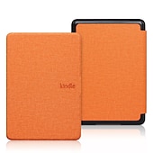 economico Custodie e cover per Kindle-Tavoletta Custodie cover Per Amazon Kindle Paperwhite 6,8&#039;&#039; 11° 2021 Impermeabile Sveglia / Spegnimento automatico intelligente Protettivo per tutto il corpo Tinta unita Tessuto Oxford Plastica
