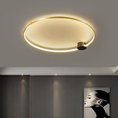 cheap Dimmable Ceiling Lights-60cm Ceiling Light Dimmable Circle / Round Design Ceiling Lights Copper Modern Style Classic Novelty LED Modern 220-240V