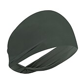 abordables Accesorios para el peinado del cabello-Diadema deportiva para hombre, 4 Uds., banda para el sudor, entrenamiento deportivo, pista y campo, diadema elástica que absorbe la humedad, diadema unisex