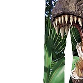 ieftine Animale 3D pentru băieți-copii băieți tricou mânecă lungă imprimeu 3d dinozaur animal decolteu verde copii topuri toamna primăvară modă activă zilnic zilnic în aer liber potrivire obișnuită 3-12 ani
