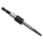 cheap Drill Bit Set-6pc Broken Wire Extractor Screw Extractor Hexagonal Handle Extractor Tool Broken Head Screw To Take Out Broken Wire