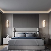 cheap Indoor Wall Lights-Modern Indoor Wall Lights Bedroom Dining Room Copper Wall Light 220-240V 20W LED Sconce Fixture Ideal for Home Lighting