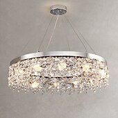 cheap Chandeliers-50cm Unique Design Chandelier Stainless Steel Electroplated Modern 220-240V