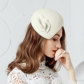 economico Fascinatori &amp; Cappelli-Anni 1950 Retrò Vintage Cappello Cappello da cocktail Costume Per donna San Valentino Derby Ascot Festival delle corse di cavalli Adulti Cappello