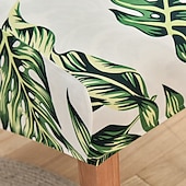 billiga Matstolsöverdrag-stretch matstolsöverdrag xl/överdimensionerad avtagbar tvättbar mjuk spandex hög rygg stor stolsöverdrag överdrag för matsal kök hotellbord bankett